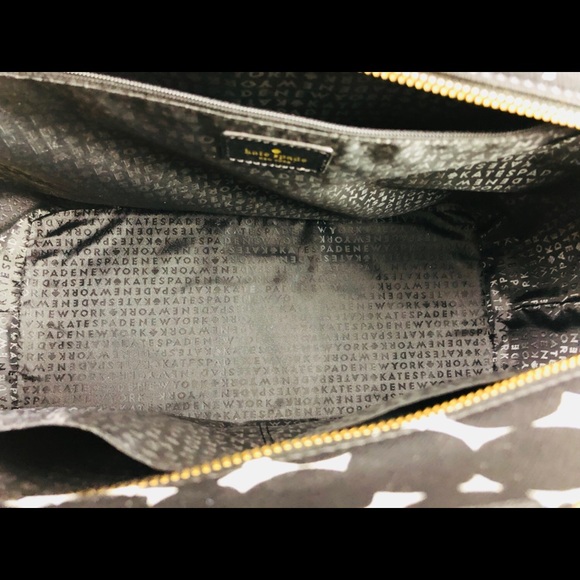 New! Kate Spade Polka Dots Large Leather Tote Bag - Picture 7 of 7